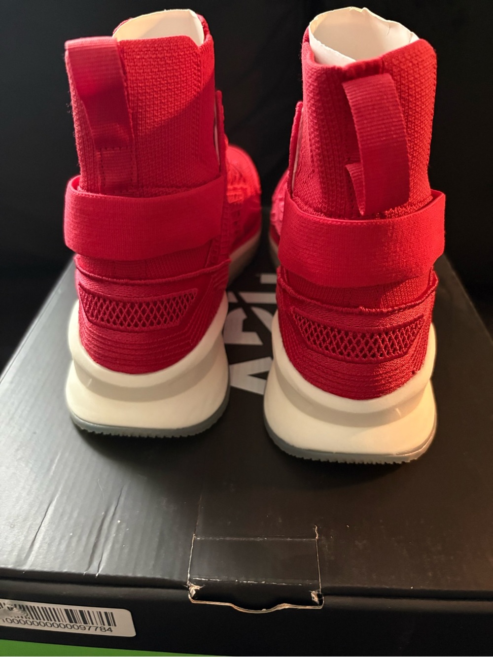 APL Red TechLoom High-Top Athletic Sneakers - Picture 4 of 6